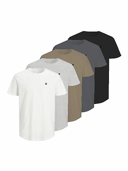 Jack & Jones Rundhalsshirt "JPRBLABRODY TEE SS CREW NECK 5PK MP" Packung, 5 günstig online kaufen