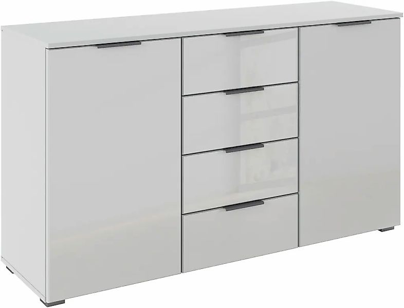 rauch Kombikommode "Sideboard Kombikommode Schubladenkommode AGORDO mit Gla günstig online kaufen
