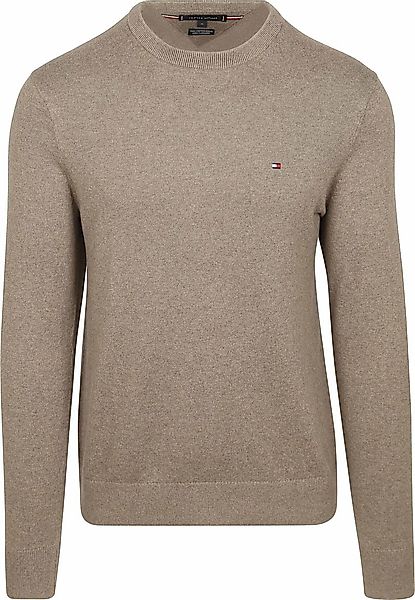 Tommy Hilfiger Pullover Kaschmir Taupe - Größe XL günstig online kaufen