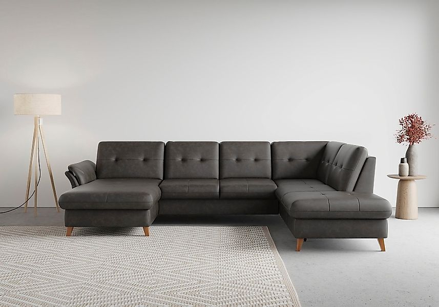 sit&more Wohnlandschaft "Göteborg" inkl. Sitztiefenverstellung, wahlweise m günstig online kaufen