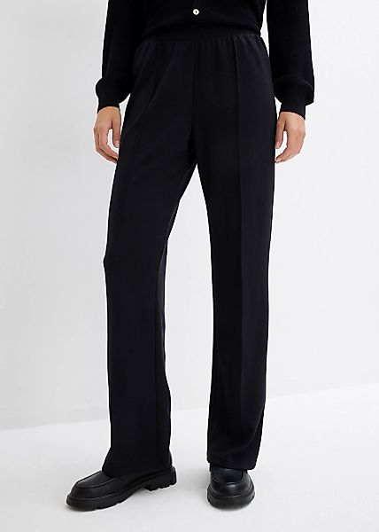 bonprix Sweathose mit Biese, Regular Fit, mit Elasthan-Anteil günstig online kaufen