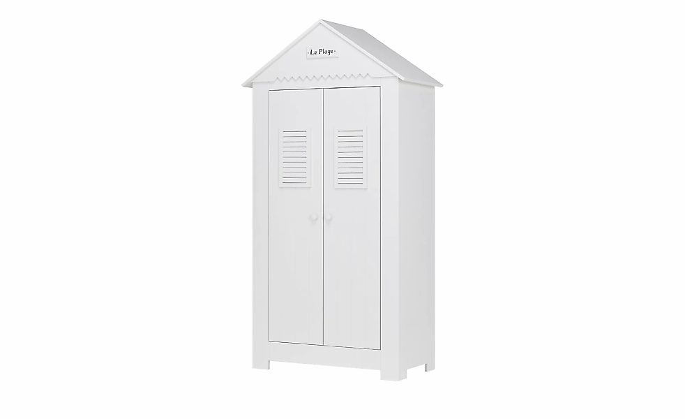 pinio Kleiderschrank  2-türig  Mara ¦ weiß ¦ Maße (cm): B: 54,5 H: 203 T: 5 günstig online kaufen