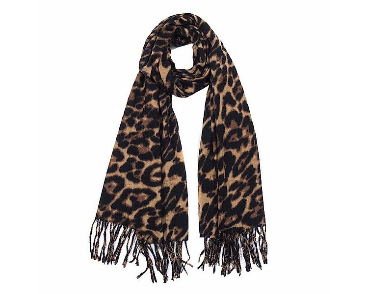 ITALYSHOP24 Modeschal Damen XL Schal Leopard Halstuch Tuch Winterschal Deck günstig online kaufen