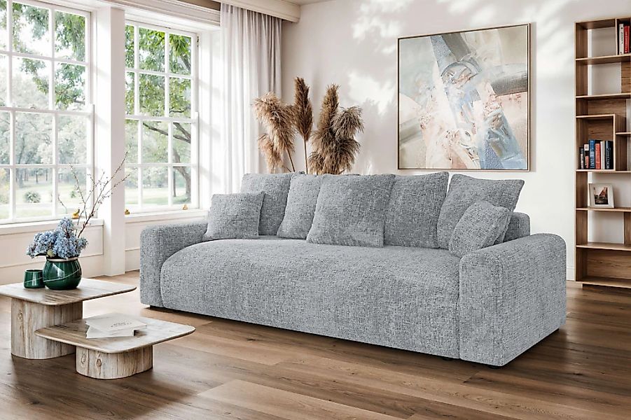Home affaire Big-Sofa "LAKESIDE klein 3-Sitzer Schlafsofa mit Bettkasten, B günstig online kaufen