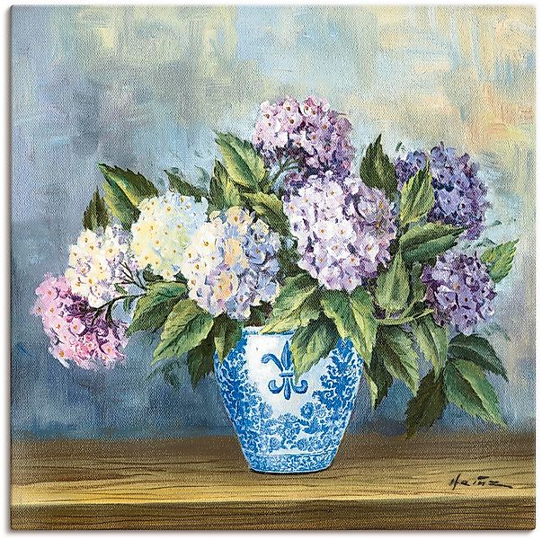 Artland Wandbild »Hortensien«, Blumenbilder, (1 St.), als Alubild, Outdoorb günstig online kaufen
