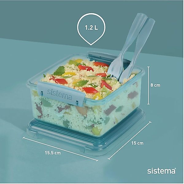 sistema Aufbewahrungsbox Sistema 1,25L Lunch Plus günstig online kaufen