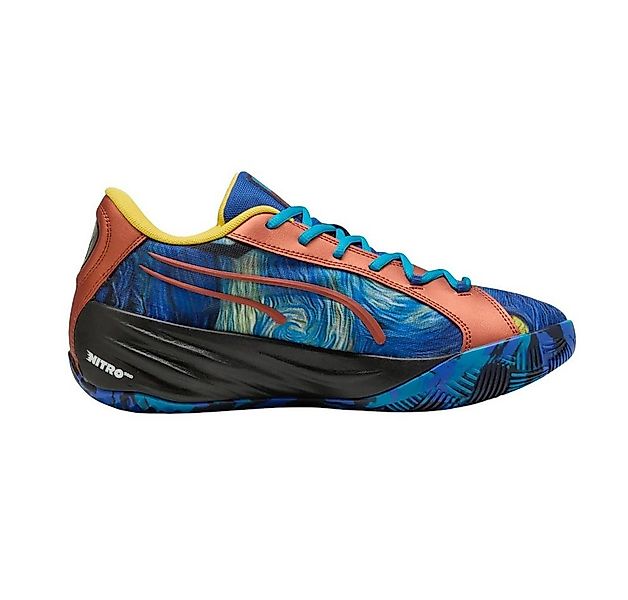 PUMA Hallen-Indoorschuhe All-Pro Nitro Dylan Exhibit (Basketball) blau/bunt günstig online kaufen
