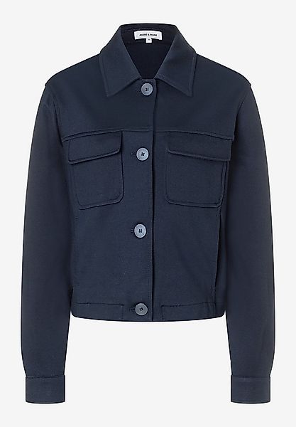 MORE&MORE Kurzjacke Fashion Jersey Shirt günstig online kaufen