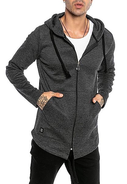 RedBridge Kapuzensweatjacke mit minimalistischem Design - Lässiger Zip-Hood günstig online kaufen