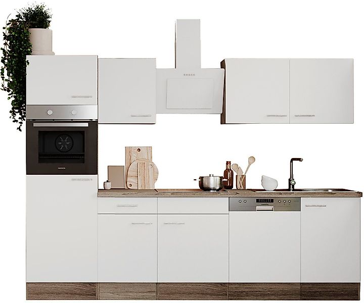 RESPEKTA Küche Oliver, Breite 280 cm, günstig online kaufen