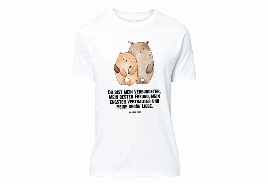 Mr. & Mrs. Panda T-Shirt Bären Liebe - Weiß - Geschenk, Geschenk Hochzeit, günstig online kaufen