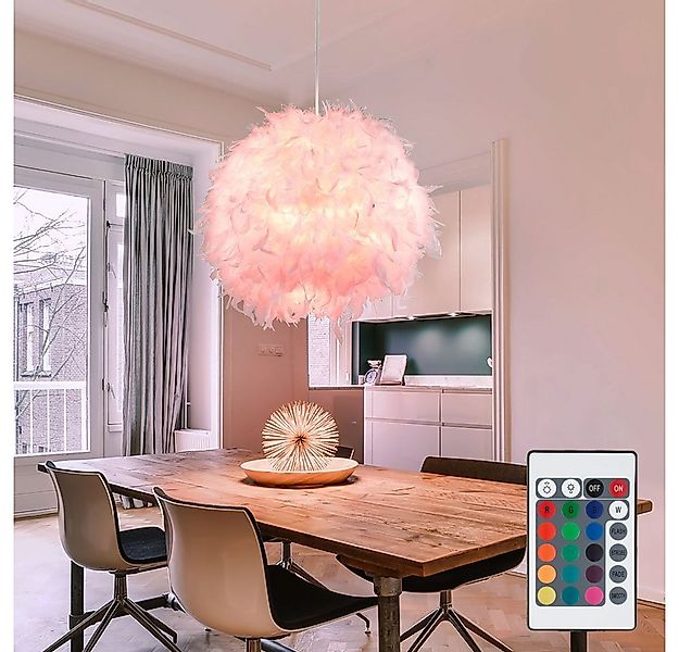 GLOBO LIGHTING Hängeleuchte, Leuchtmittel inklusive, Warmweiß, Farbwechsel, günstig online kaufen