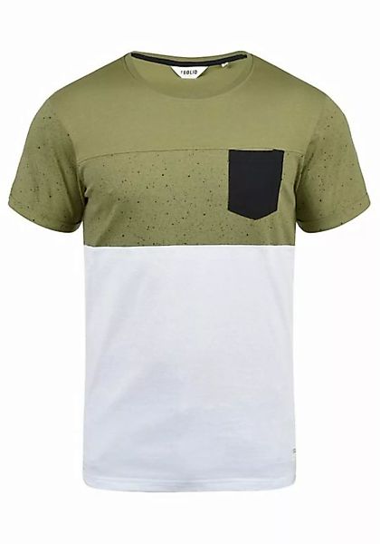 !Solid Rundhalsshirt SDKold Kurzarmshirt mit Brusttasche günstig online kaufen