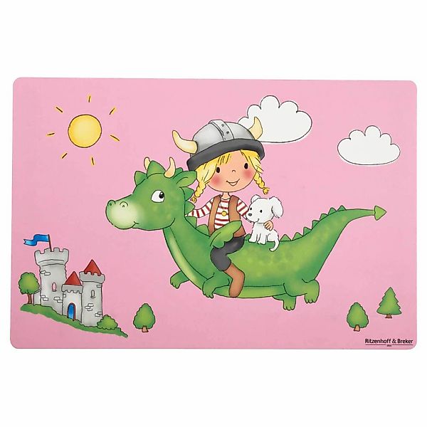 Ritzenhoff & Breker Platzset "Platzset Drache 45 x 30 cm pink" günstig online kaufen
