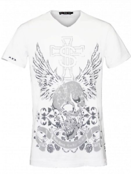 Black Money Crew Herren Shirt Live Fast (XL) (wei) günstig online kaufen