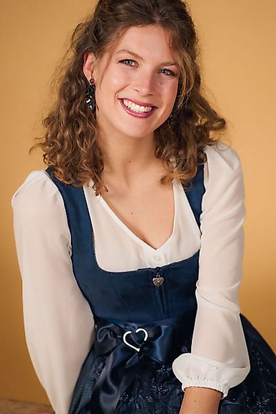 MarJo Dirndl Midi Dirndl 2tlg. - ISA - light denim günstig online kaufen