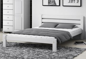 Home Collective Holzbett Einzelbett Massivholz Bett günstig online kaufen