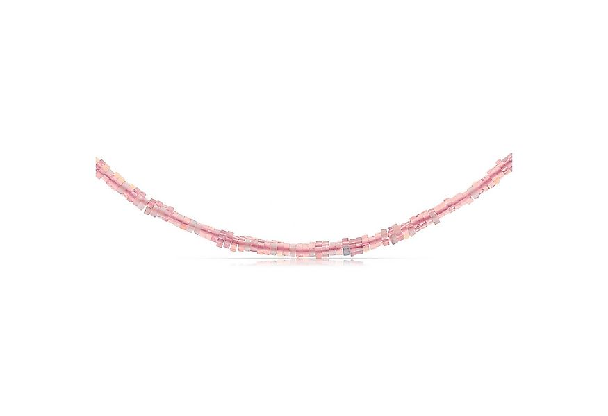 Made by Nami Perlenkette Damen Halskette bunt mit Perlen verstellbar Wasser günstig online kaufen