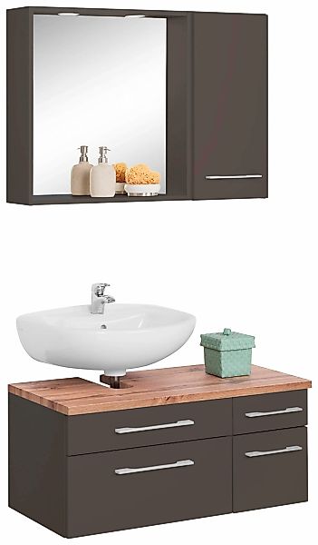 welltime Badmöbel-Set "Davos" 3 Stk. tlg. günstig online kaufen