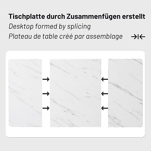 MODFU Esstisch Moderner Küchentisch für Esszimmer günstig online kaufen