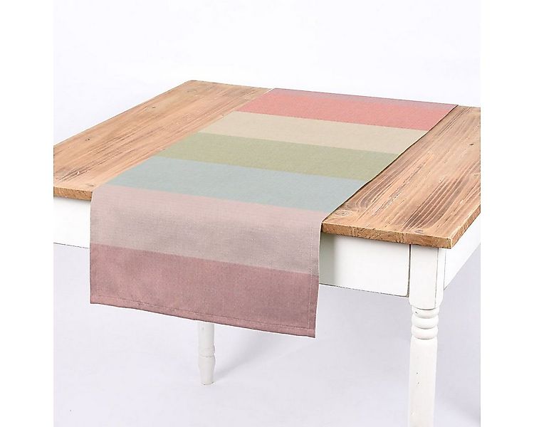 SCHÖNER LEBEN. Tischläufer SCHÖNER LEBEN. Tischläufer Streifen 9,5cm mint r günstig online kaufen