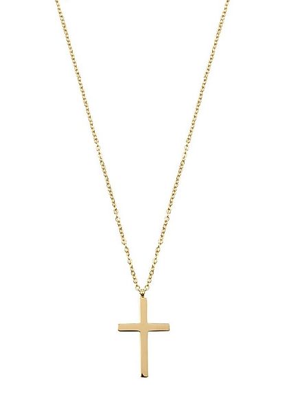Hey Happiness Kreuzkette mit Anhänger Kreuz, wasserfest, Elegante Damen Hal günstig online kaufen