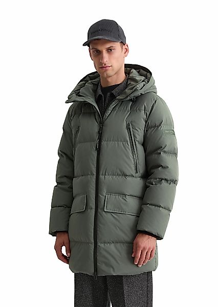 Marc OPolo Daunenjacke mit Kapuze Pufferjacke, regular fit, eingesetzte, el günstig online kaufen