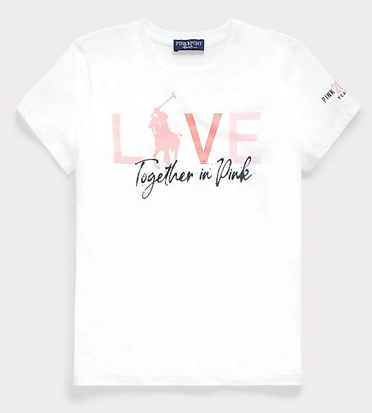 Polo Ralph Lauren T-Shirt Pink Pony Together in Pink Collection günstig online kaufen