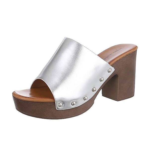 Ital-Design Damen Mules Freizeit Plateausandaletten (86706732) günstig online kaufen