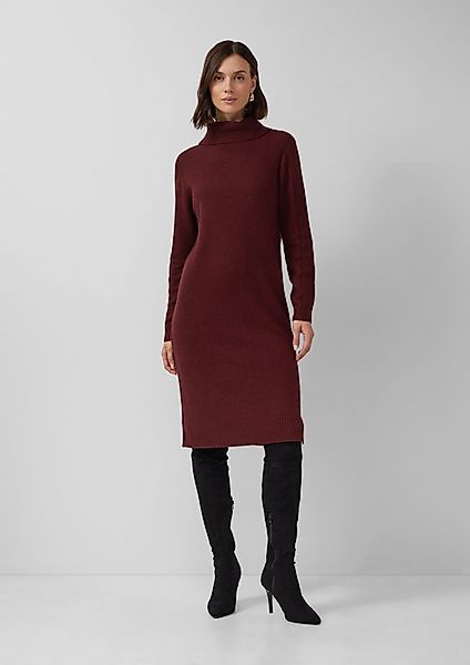 s.Oliver BLACK LABEL Minikleid Gestricktes Midikleid günstig online kaufen