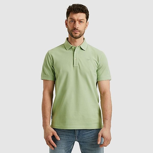 PME LEGEND Poloshirt Short sleeve polo pique garment dye mit Logo Stickerei günstig online kaufen