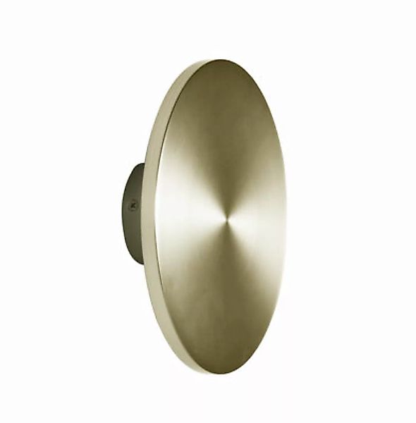 Wandleuchte Zenith Medium metall gold / LED - Ø 20 cm - Metall - ENOstudio günstig online kaufen