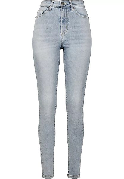 URBAN CLASSICS Bequeme Jeans "Damen Ladies High Waist Slim Jeans", (1 tlg.) günstig online kaufen