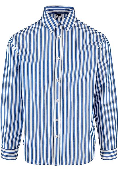 URBAN CLASSICS Langarmhemd "Urban Classics Herren Striped Summer Shirt", (1 günstig online kaufen