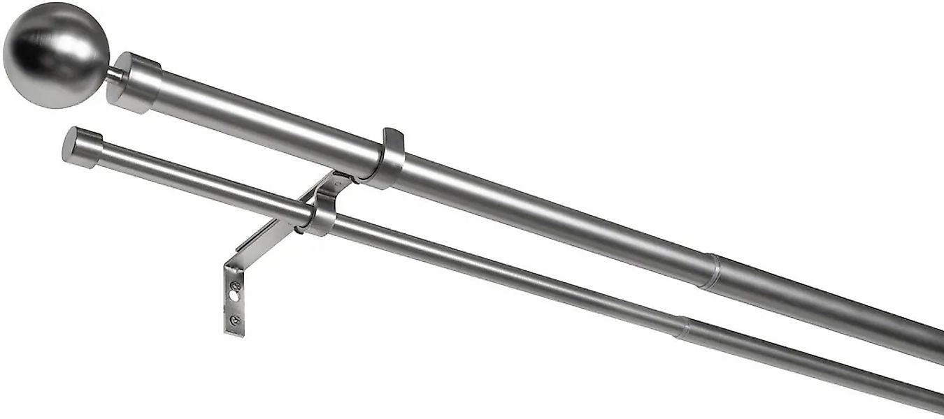 mydeco Gardinenstange "habito/ball-classic" Ø 28 mm 2 läufig-läufig auszieh günstig online kaufen