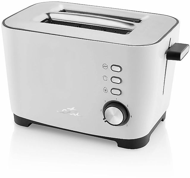 eta Toaster "Ronny ETA316690000" 2 kurze Schlitze für 2 Scheiben 800 W weiß günstig online kaufen