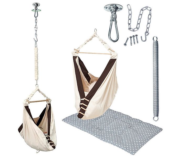 Amazonas Babyschaukel Kangoo Set power Hook TÜV geprüft - Komplettset für B günstig online kaufen