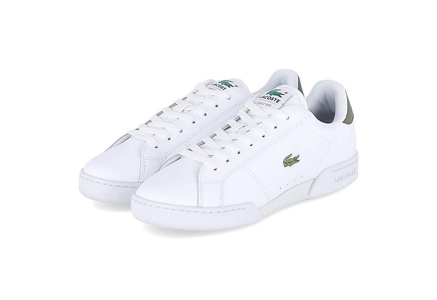 Lacoste Lacoste 50SMA0050-2H4 Herren Glattleder weiss Schnürschuh günstig online kaufen