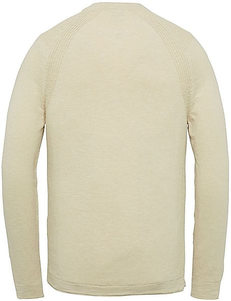 Cast Iron Leinen Pullover Beige - Größe L günstig online kaufen