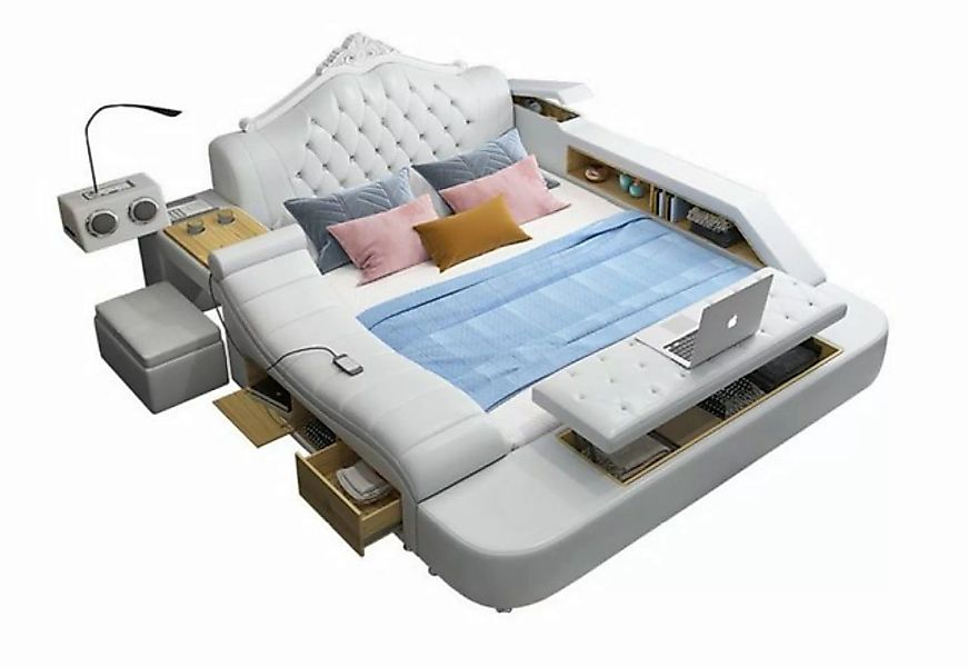 JVmoebel Bett, Multifunktion Bett Betten Ehebett Doppelbett Polsterbett Sch günstig online kaufen