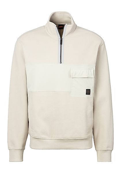 BOSS ORANGE Sweatshirt Sweatshirt Ze Nylonhem günstig online kaufen