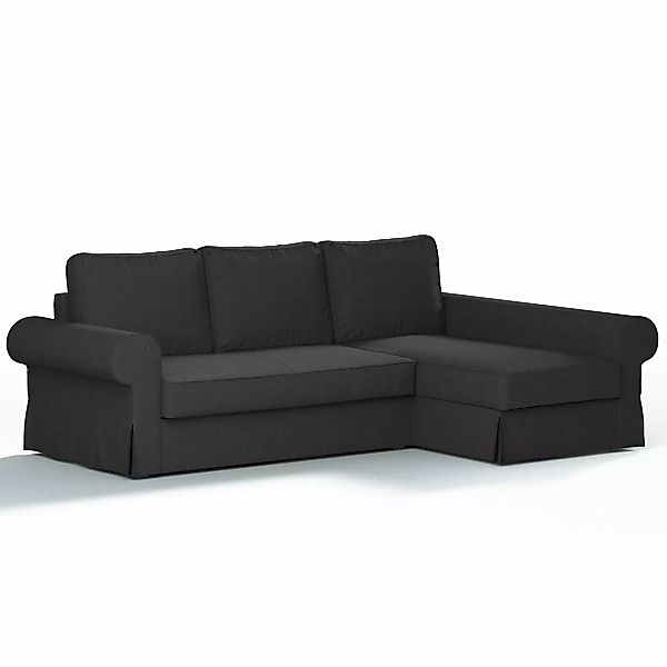 Bezug für Backabro Bettsofa / Recamiere, stahlgrau, Bezug für Bettsofa Back günstig online kaufen