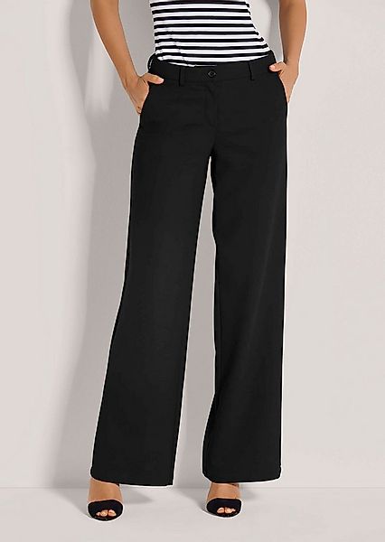 MADELEINE Bügelfaltenhose Elegante Stretchhose mit Bügelfalten Viskosehose günstig online kaufen