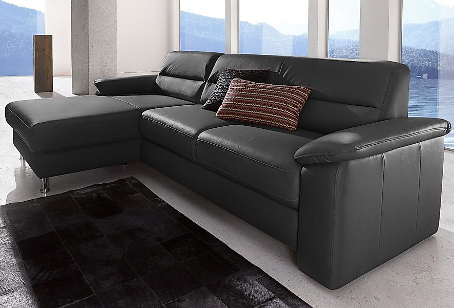 sit&more Ecksofa Ascara L-Form, inklusive Boxspring/Federkern-Polsterung, günstig online kaufen