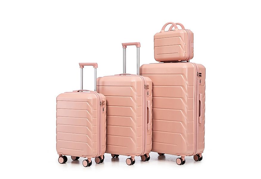 i@home Kofferset 14"/19"/24"/28" 4-teiliger Koffer, 4 Rollen, (4 tlg., 1 Ko günstig online kaufen