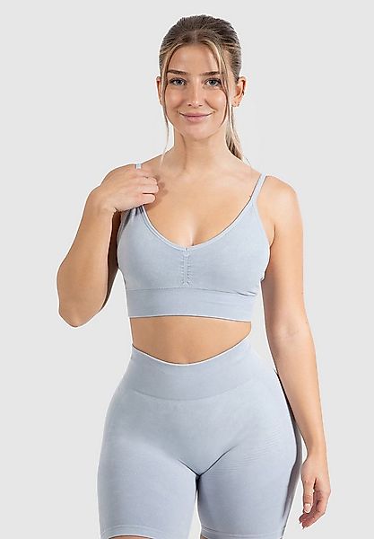 Smilodox Sport-BH Batik Acid Vera Scrunch, Seamless Push Up BH verstellbare günstig online kaufen