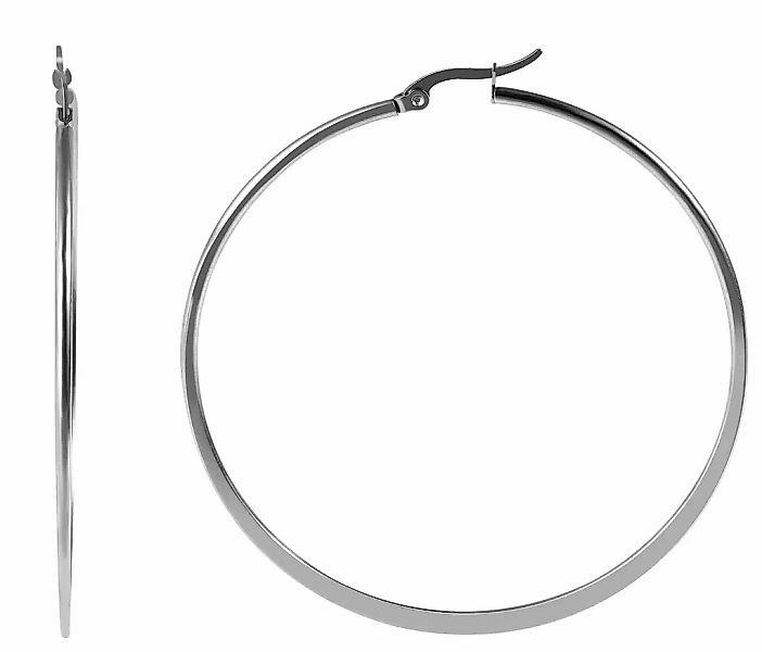 Adelia´s Paar Creolen "Damen Ohrringe – Creole aus Edelstahl" Zum Verschenk günstig online kaufen