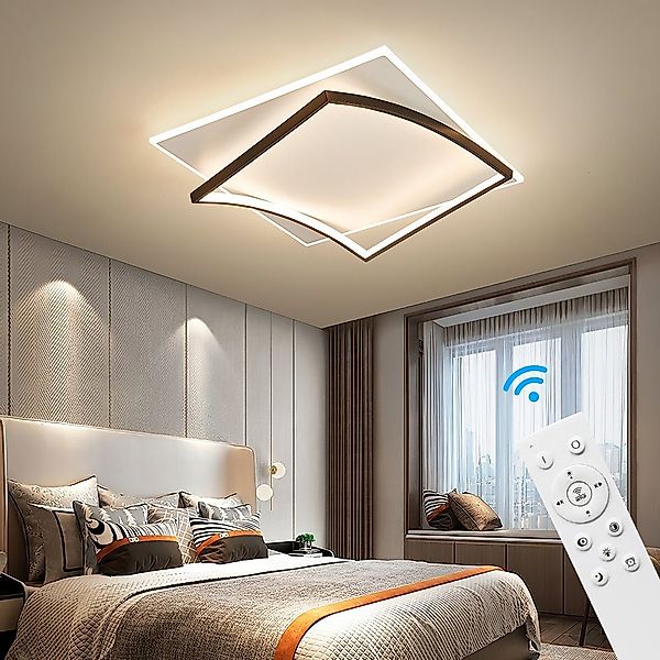 Eurotondisplay LED Deckenleuchte LED Deckenleuchte Fernbedienung günstig online kaufen