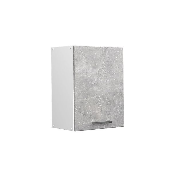 Vicco Hängeschrank R-Line Hängender Küchenschrank Beton/Weiß 45 cm günstig online kaufen