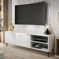 Lookway TV-Schrank VIRGINIA mit glänzend weißer günstig online kaufen